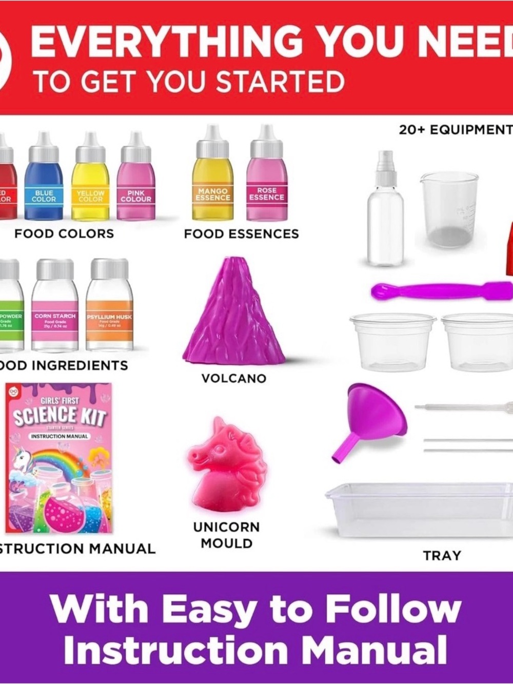 Girls' First Science Kit - Pink Starter Series - Picture 6 of 9